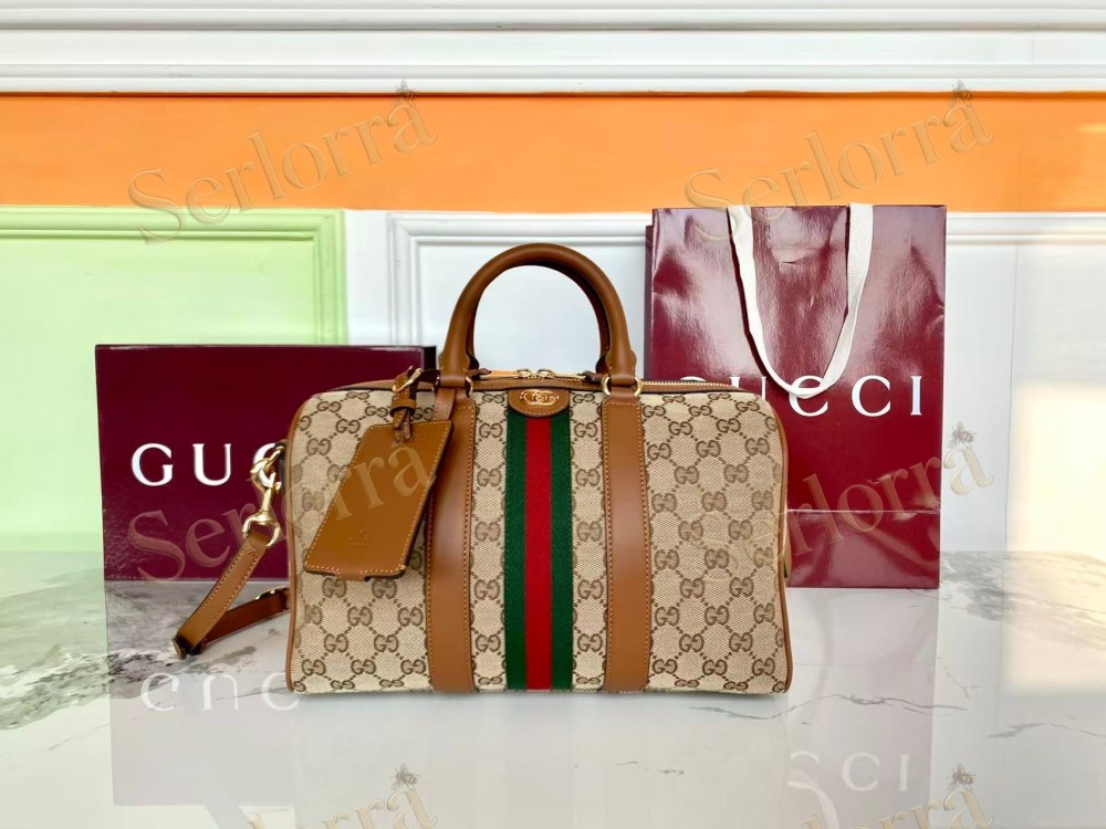 GUCCI OPHIDIA MEDIUM BOSTON BAG