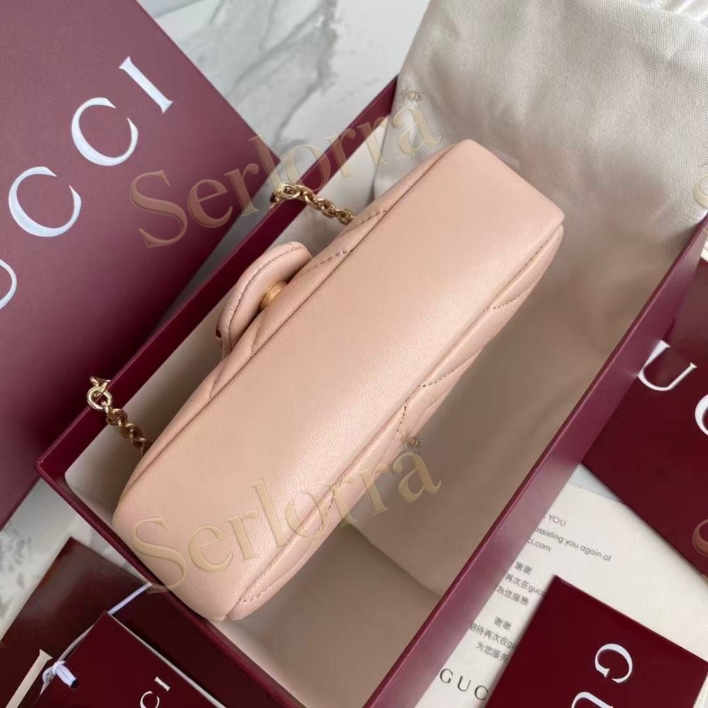 GUCCI GG MARMONT MINI SHOULDER BAG