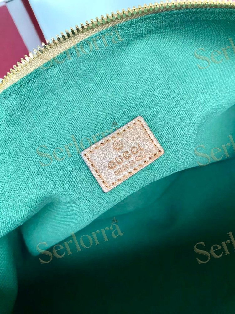 GUCCI VANITY MEDIUM TOP HANDLE BAG