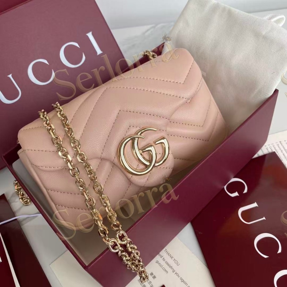 GUCCI GG MARMONT MINI SHOULDER BAG