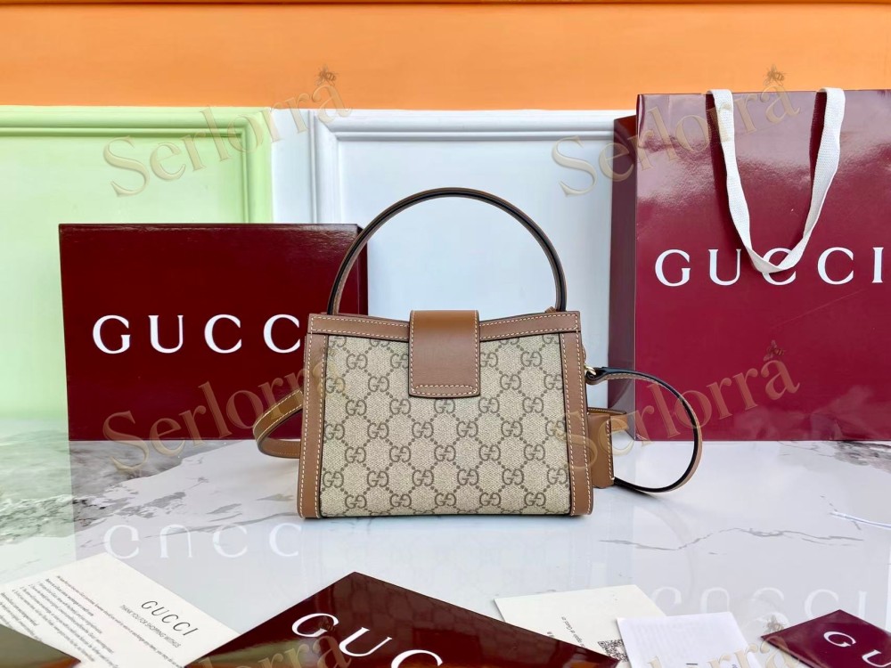GUCCI PADLOCK SMALL TOP HANDLE BAG