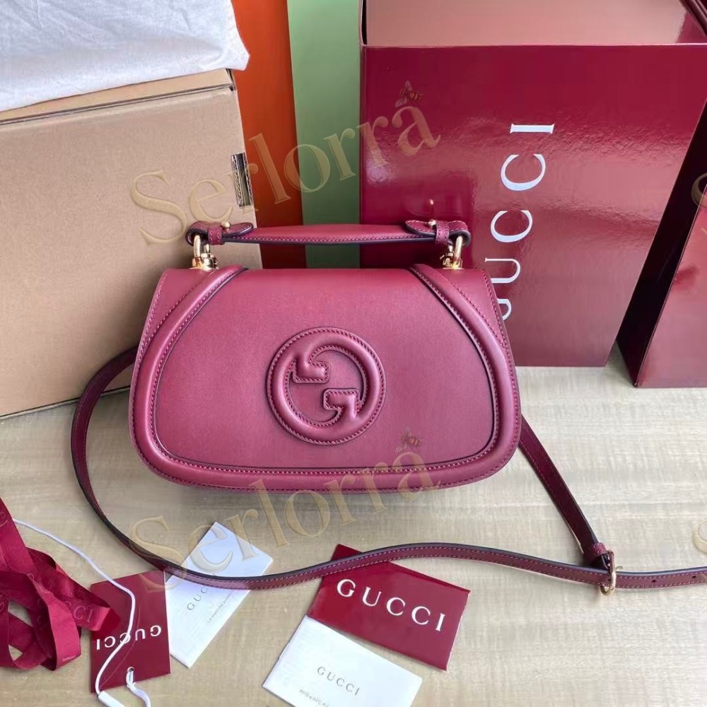 GUCCI BLONDIE MEDIUM TOP HANDLE BAG