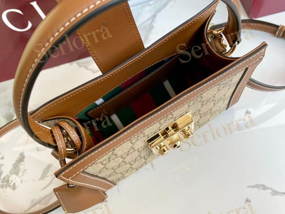 GUCCI PADLOCK SMALL TOP HANDLE BAG