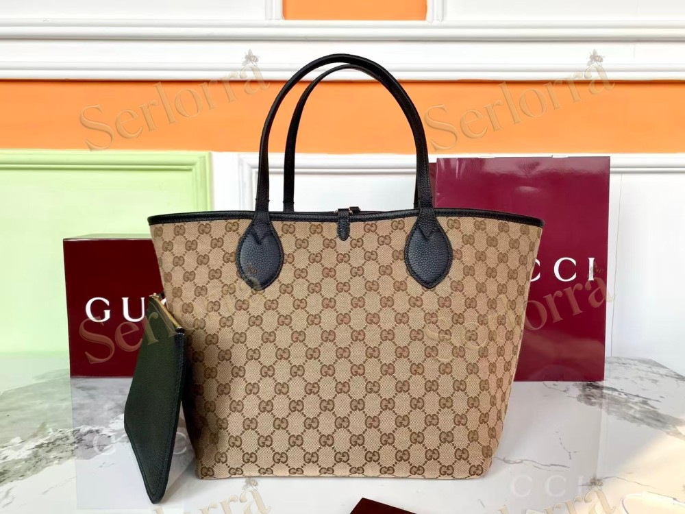 GUCCI TOTISSIMA LARGE REVERSIBLE TOTE BAG