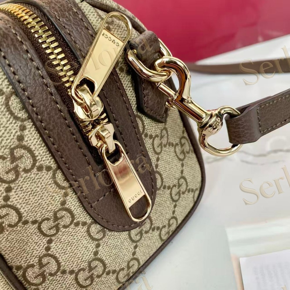 GUCCI OPHIDIA SMALL BOSTON BAG
