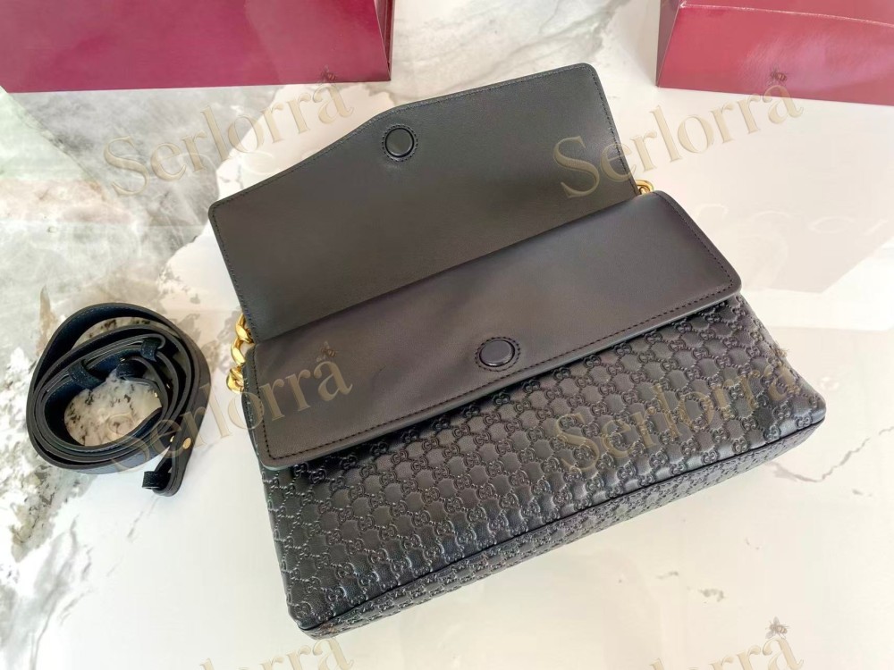 GUCCI MEDIUM SHOULDER BAG WITH CHAIN