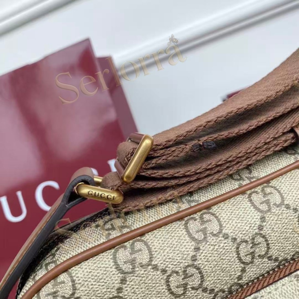 GUCCI GG EMBLEM MEDIUM BELT BAG