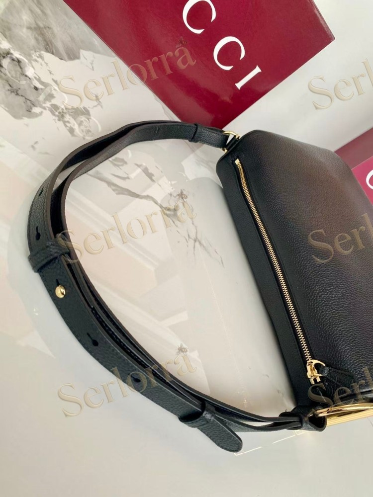 GUCCI HALF HORSEBIT MEDIUM SHOULDER BAG