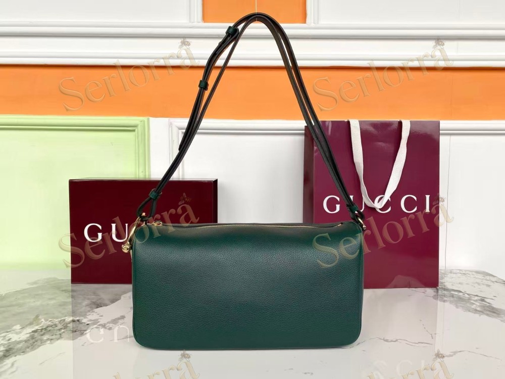 GUCCI HALF HORSEBIT MEDIUM SHOULDER BAG