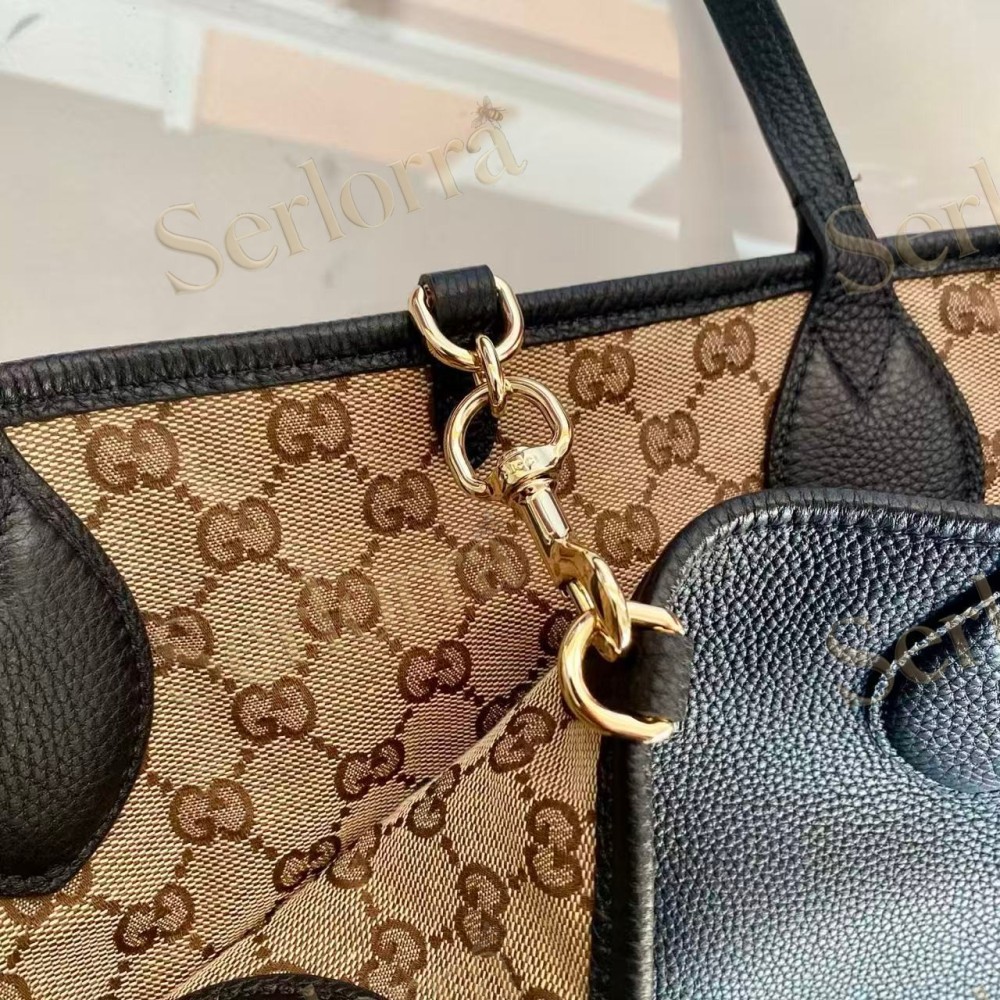 GUCCI TOTISSIMA LARGE REVERSIBLE TOTE BAG