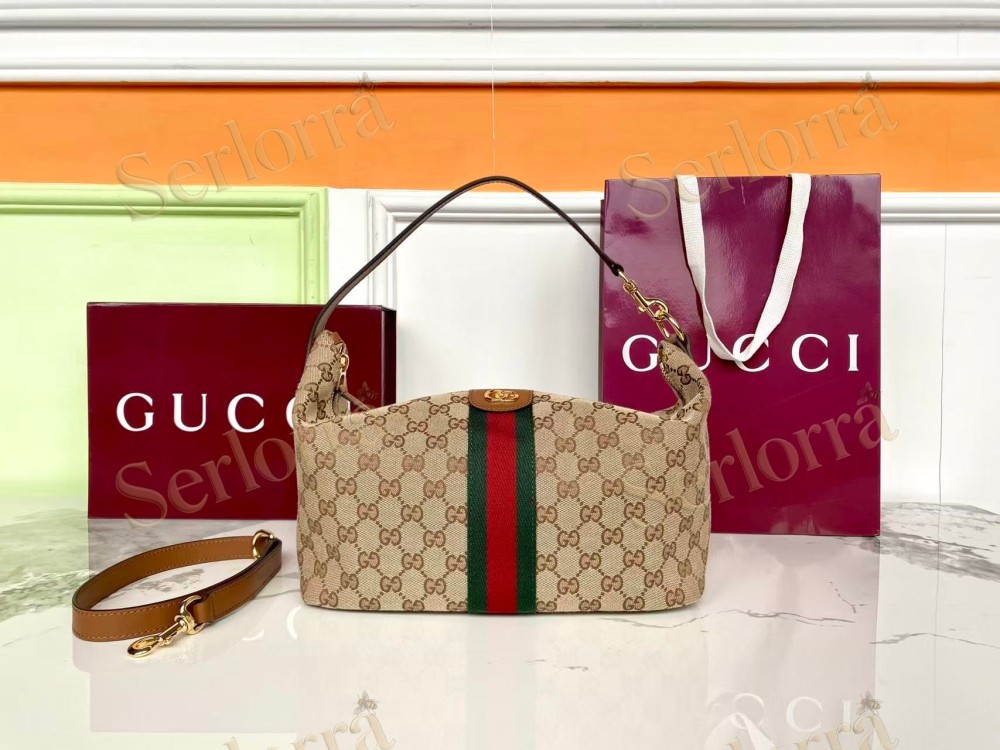 GUCCI VANITY MEDIUM TOP HANDLE BAG