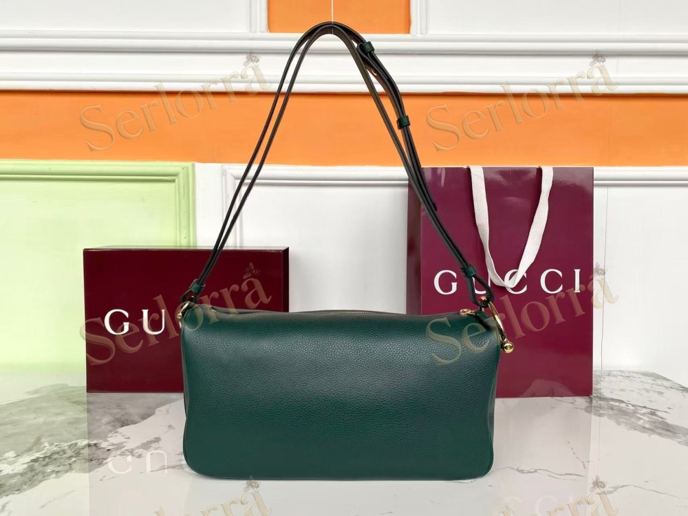 GUCCI HALF HORSEBIT MEDIUM SHOULDER BAG
