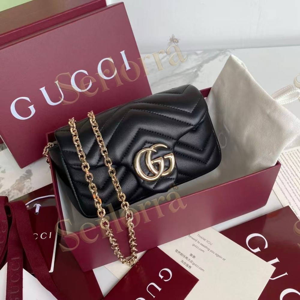 GUCCI GG MARMONT MINI SHOULDER BAG