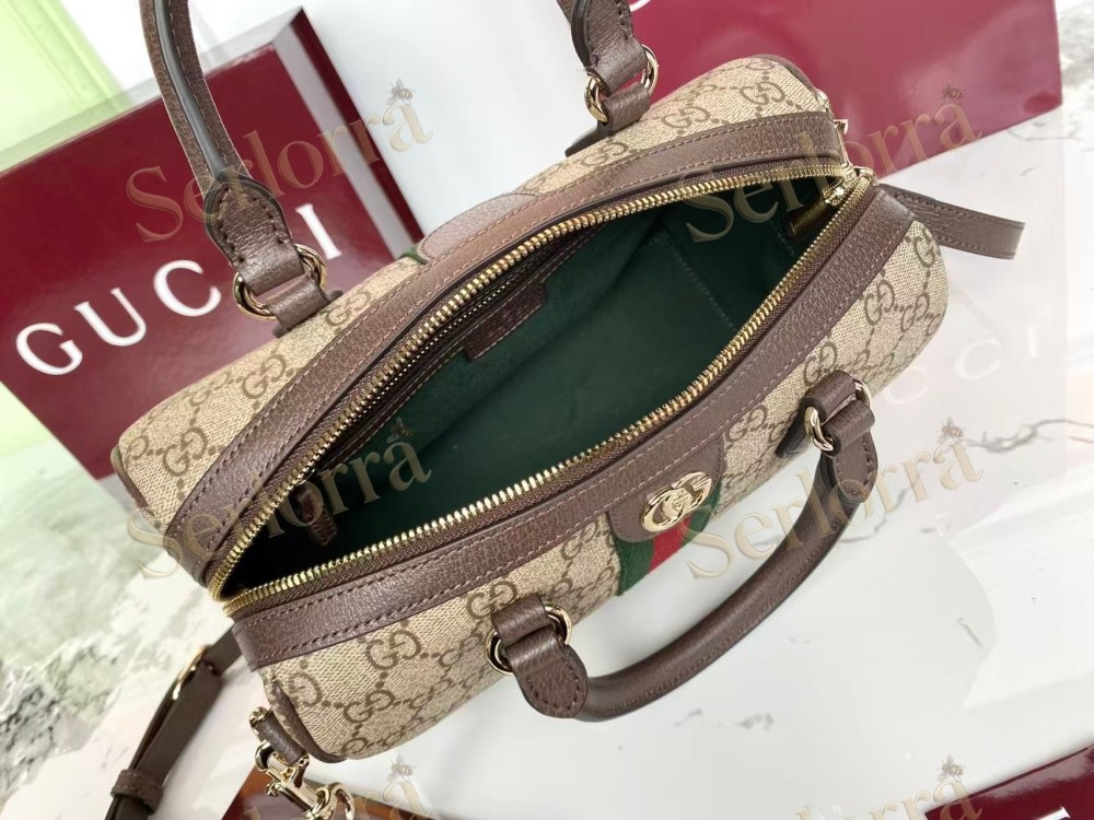 GUCCI OPHIDIA MEDIUM BOSTON BAG