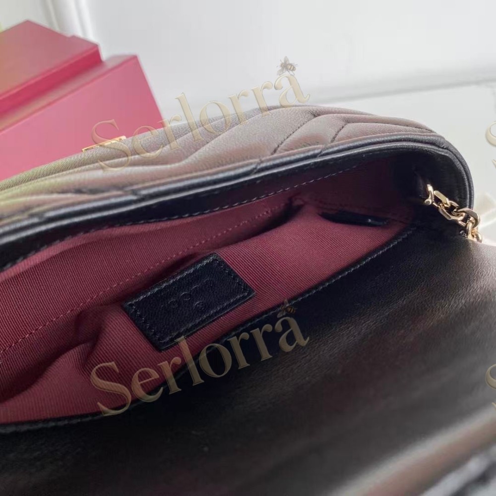 GUCCI GG MARMONT MINI SHOULDER BAG