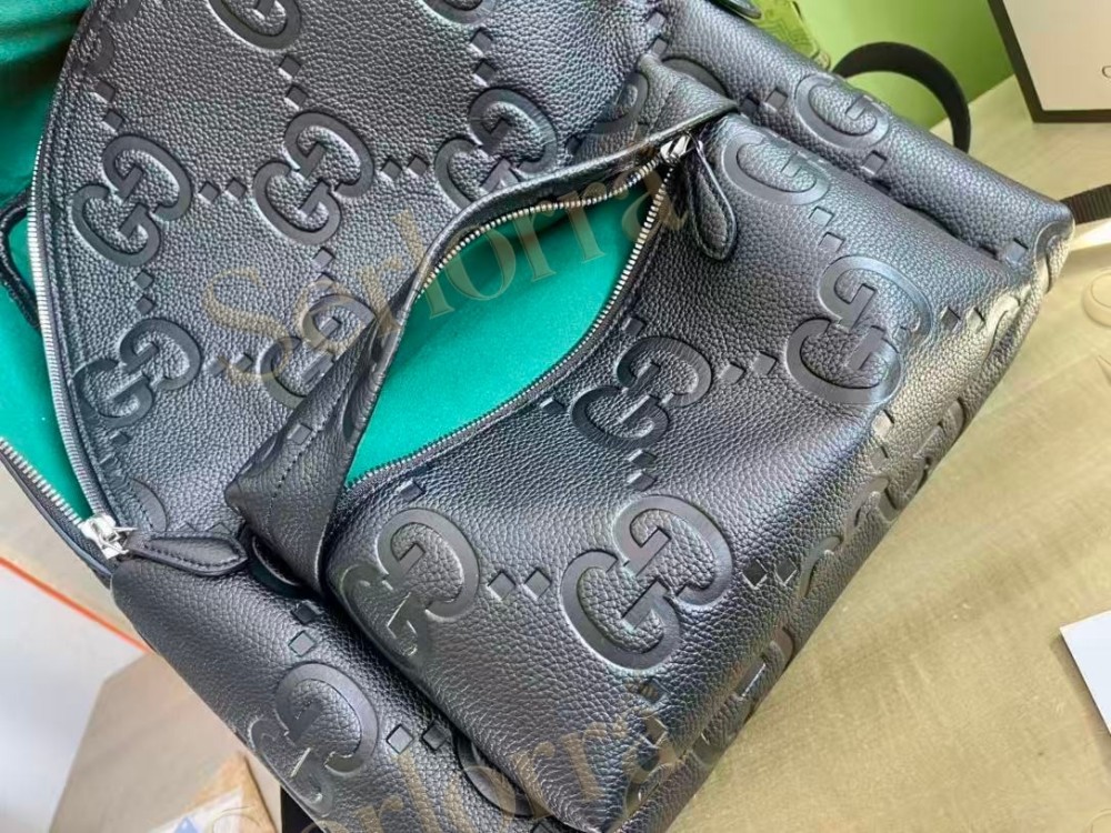 GUCCI MEDIUM JUMBO GG BACKPACK