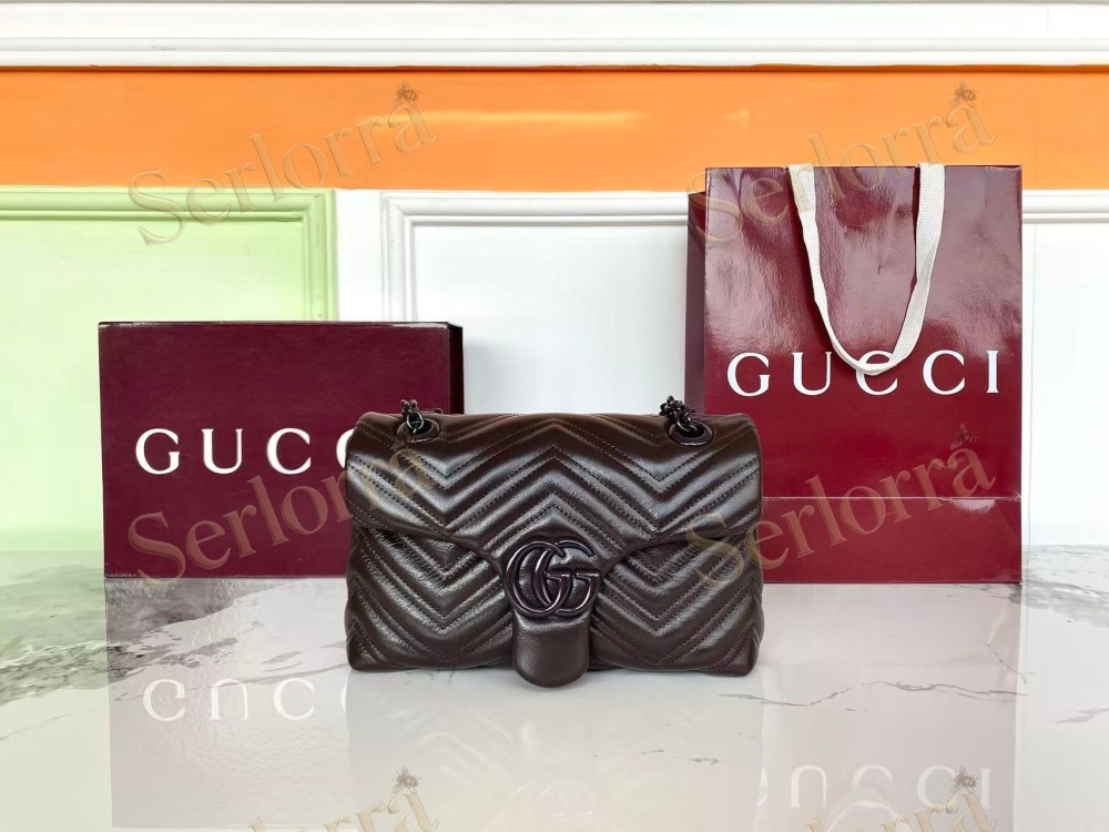 GUCCI GG MARMONT SMALL SHOULDER BAG