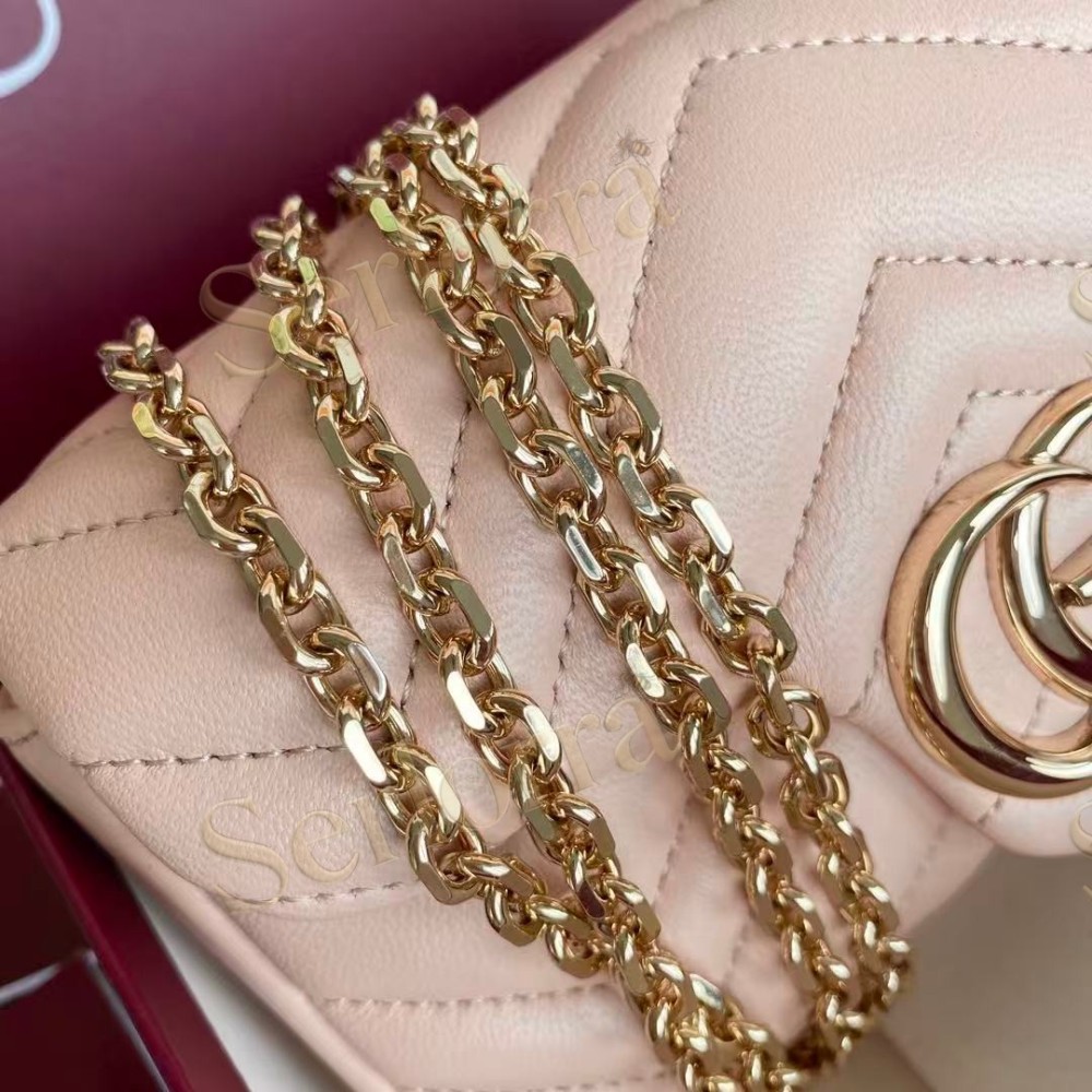 GUCCI GG MARMONT MINI SHOULDER BAG