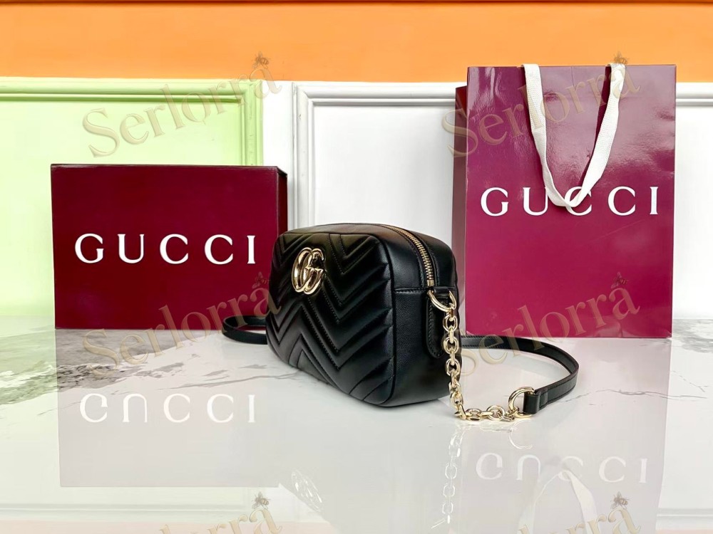 GUCCI GG MARMONT SMALL CAMERA BAG