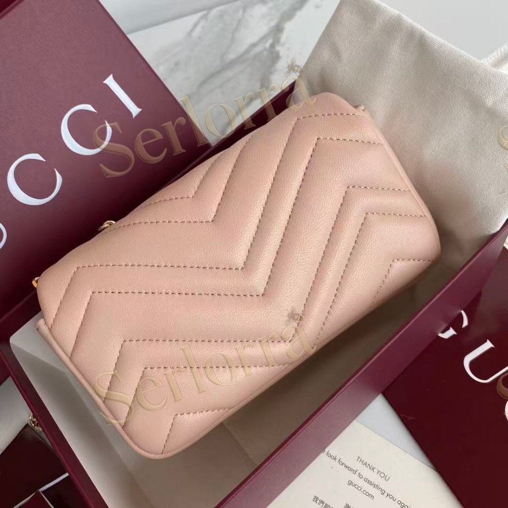 GUCCI GG MARMONT MINI SHOULDER BAG