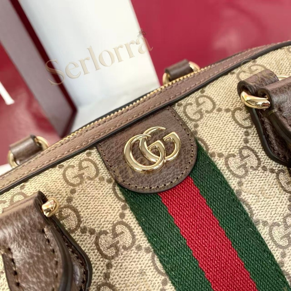 GUCCI OPHIDIA SMALL BOSTON BAG