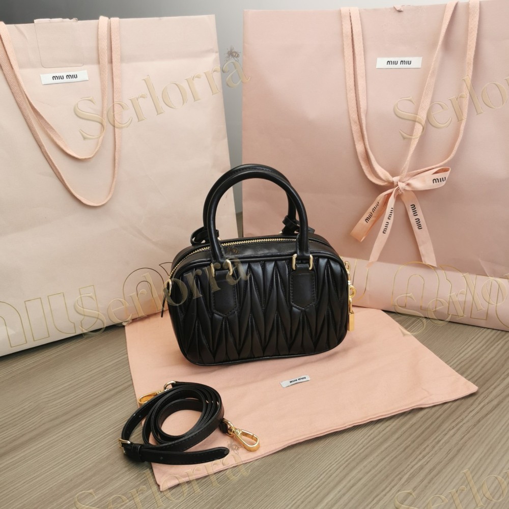 MIU MIU ARCADIE MATELASSÉ HANDBAG