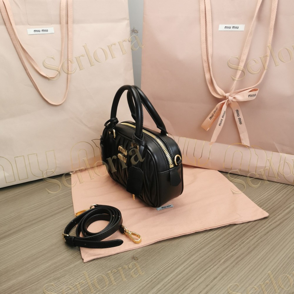 MIU MIU ARCADIE MATELASSÉ HANDBAG
