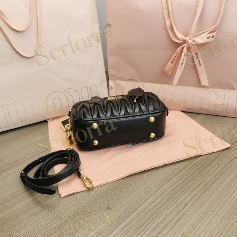 MIU MIU ARCADIE MATELASSÉ HANDBAG