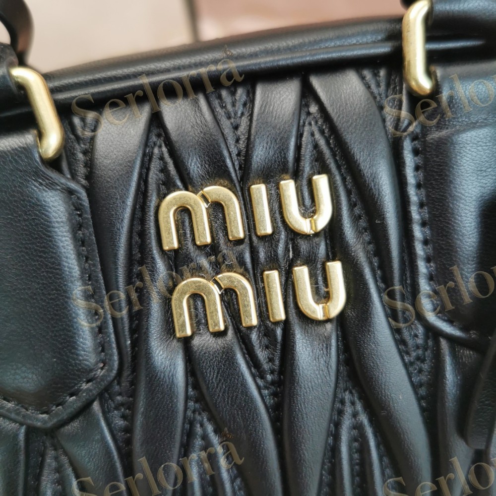 MIU MIU ARCADIE MATELASSÉ HANDBAG