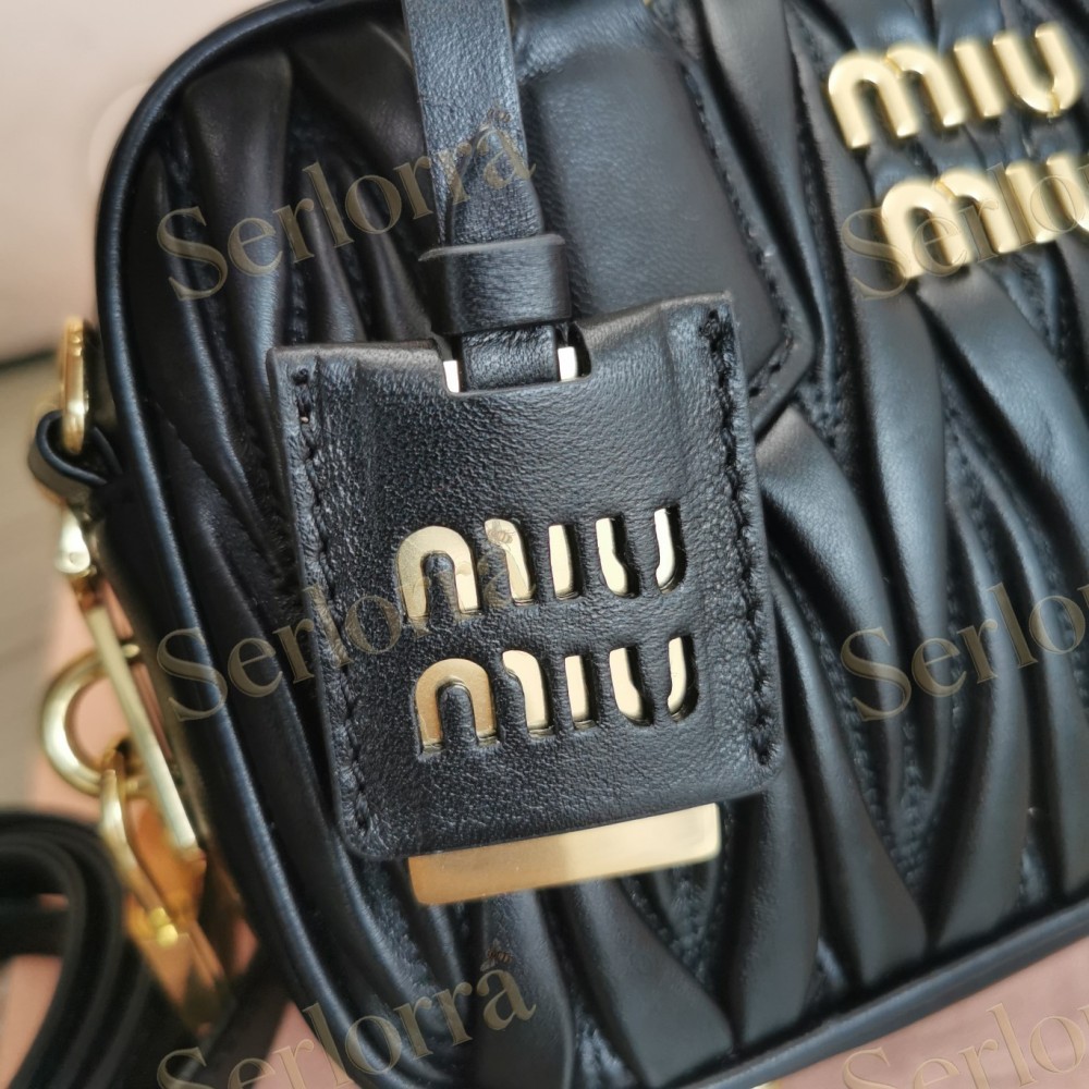 MIU MIU ARCADIE MATELASSÉ HANDBAG