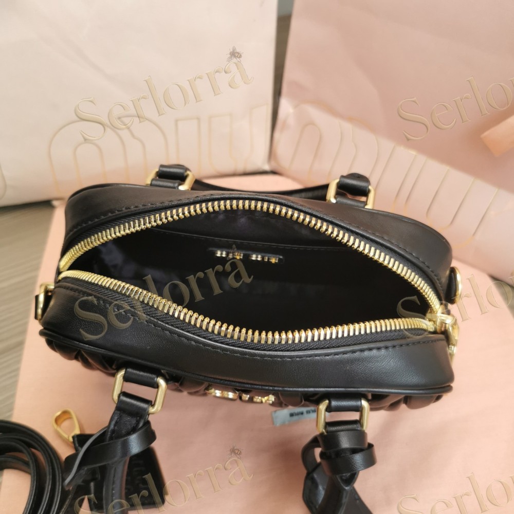MIU MIU ARCADIE MATELASSÉ HANDBAG