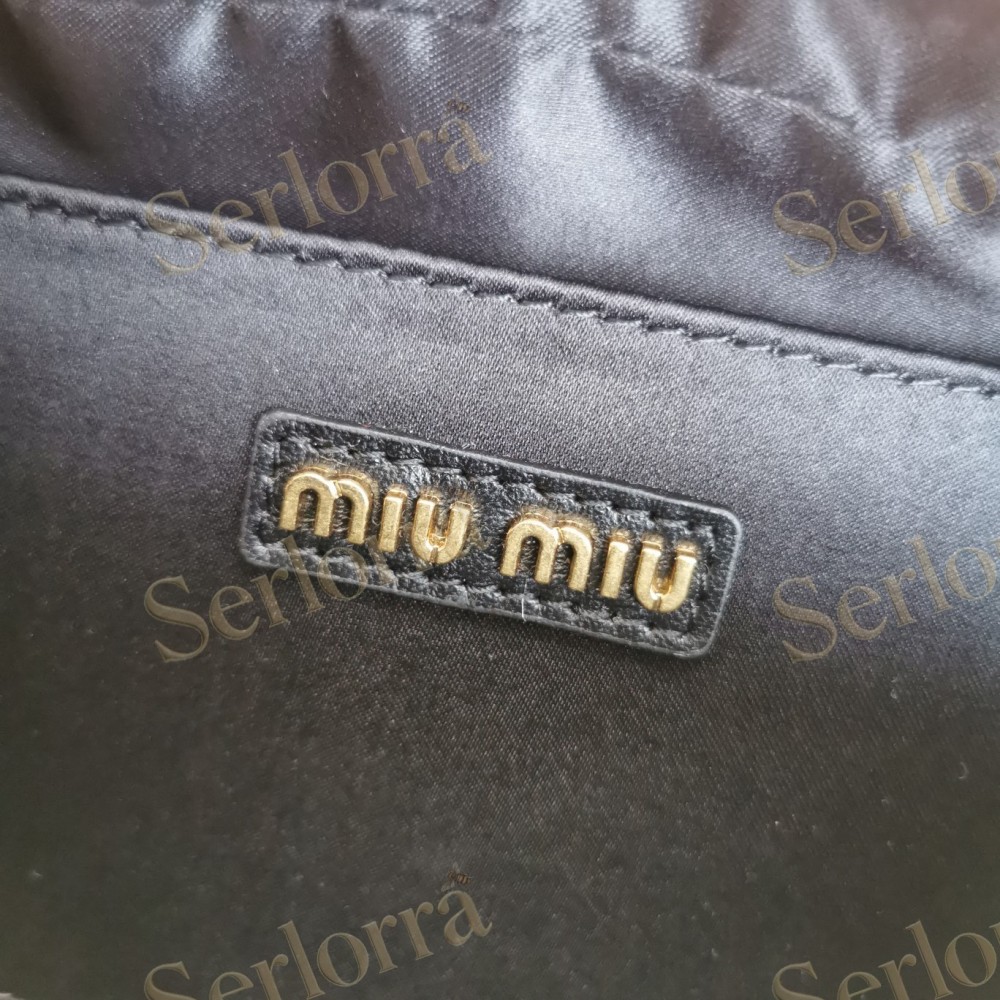 MIU MIU ARCADIE MATELASSÉ HANDBAG