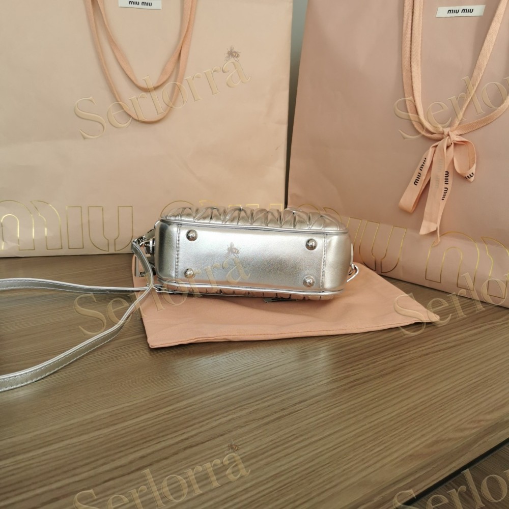 MIU MIU ARCADIE MATELASSÉ HANDBAG