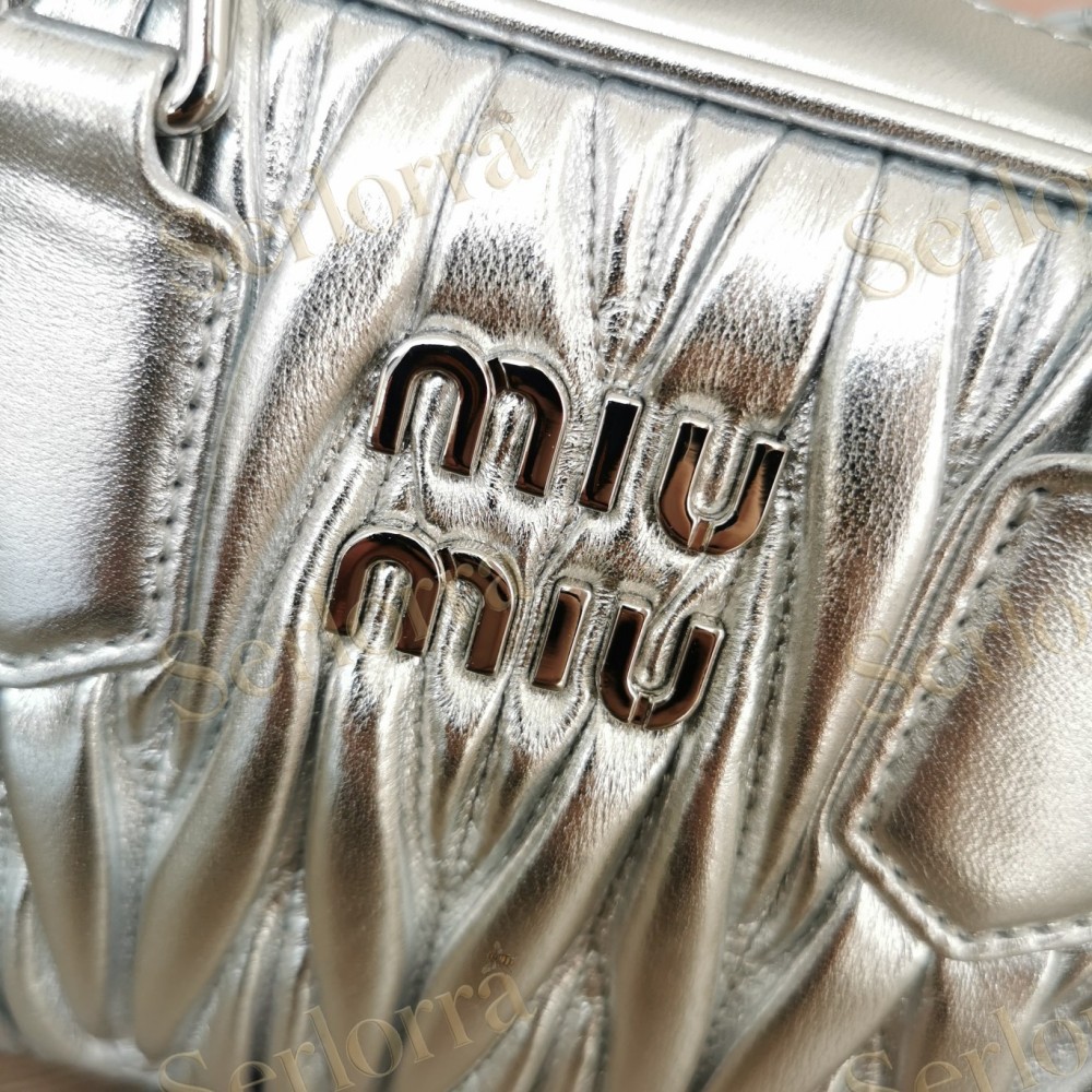 MIU MIU ARCADIE MATELASSÉ HANDBAG