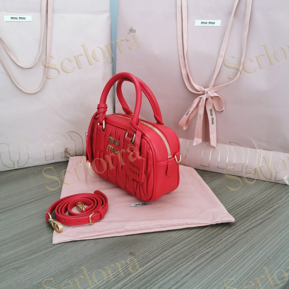 MIU MIU ARCADIE MATELASSÉ HANDBAG