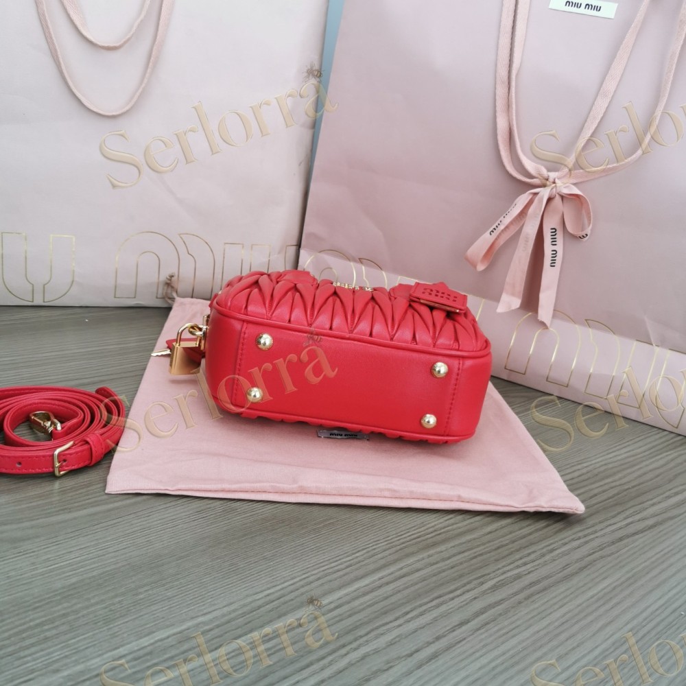 MIU MIU ARCADIE MATELASSÉ HANDBAG