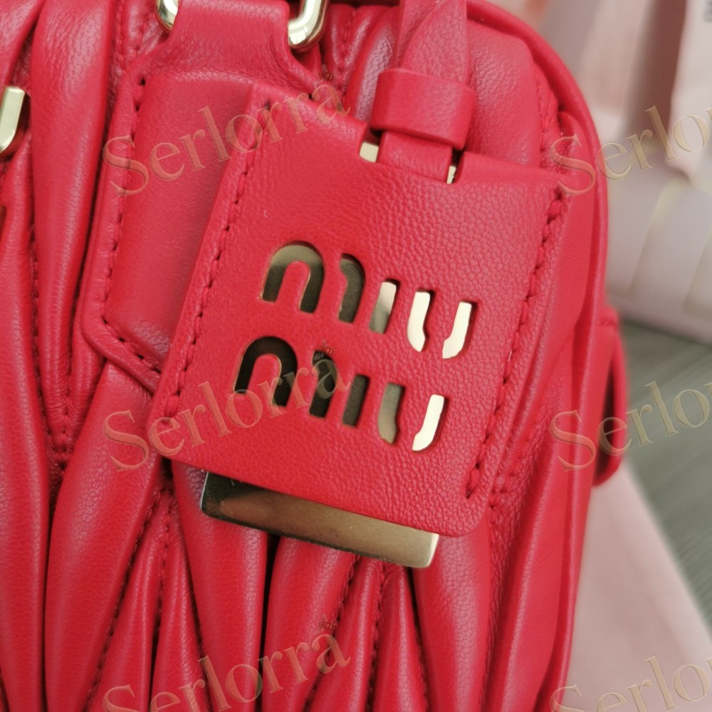 MIU MIU ARCADIE MATELASSÉ HANDBAG