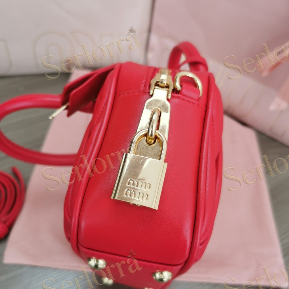 MIU MIU ARCADIE MATELASSÉ HANDBAG