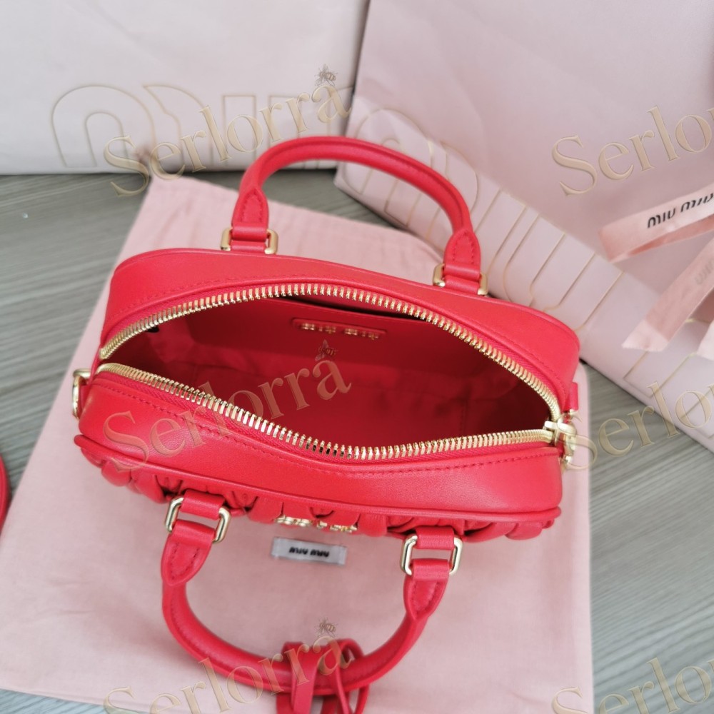 MIU MIU ARCADIE MATELASSÉ HANDBAG