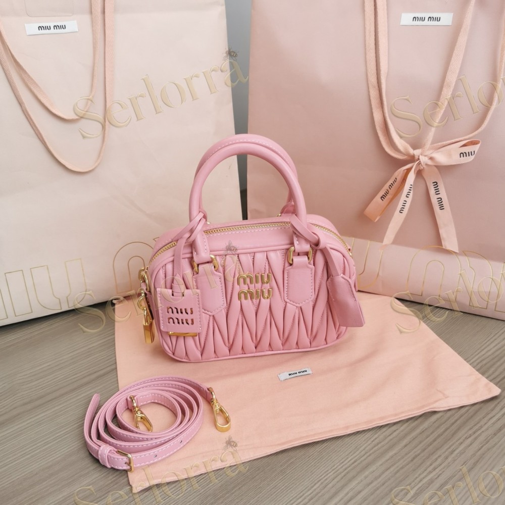 MIU MIU ARCADIE MATELASSÉ HANDBAG