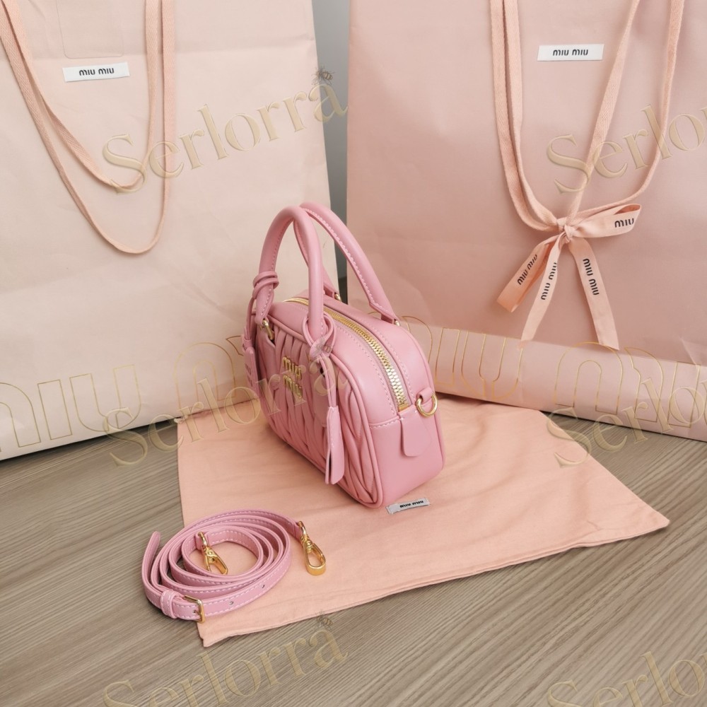MIU MIU ARCADIE MATELASSÉ HANDBAG