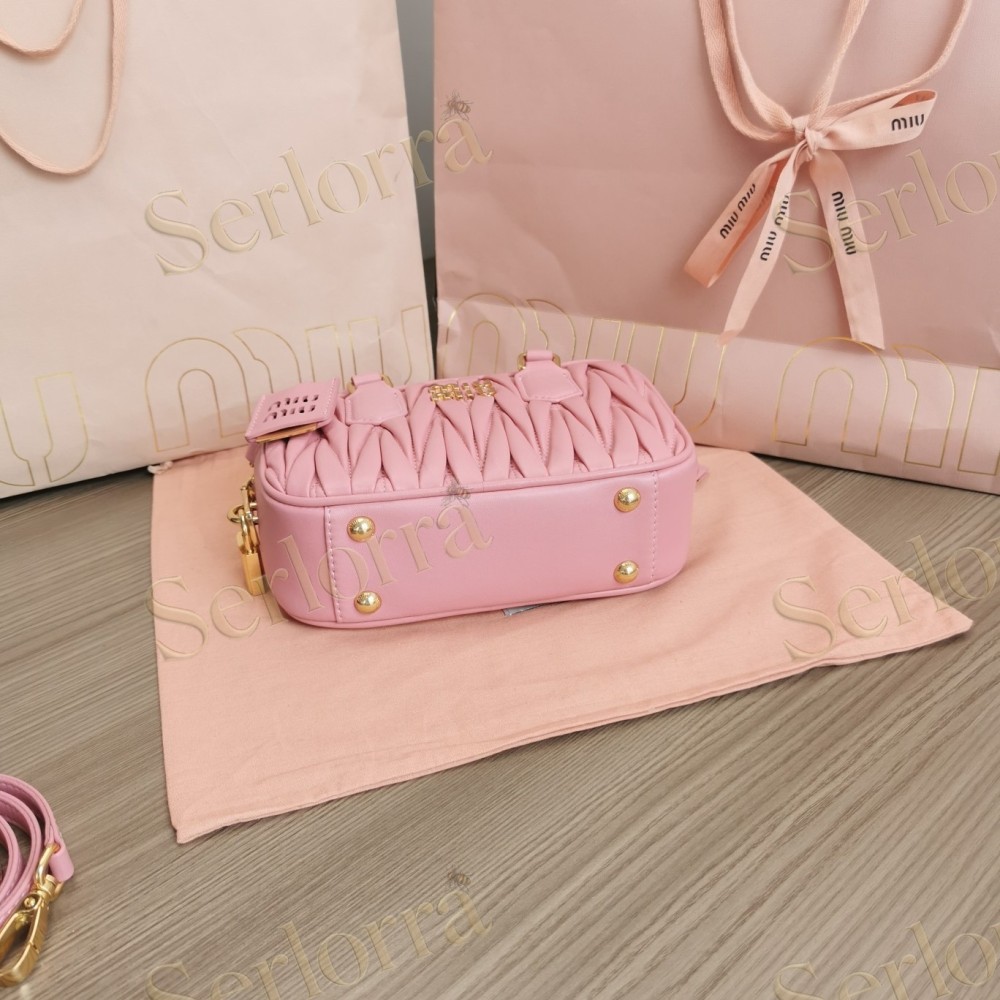 MIU MIU ARCADIE MATELASSÉ HANDBAG