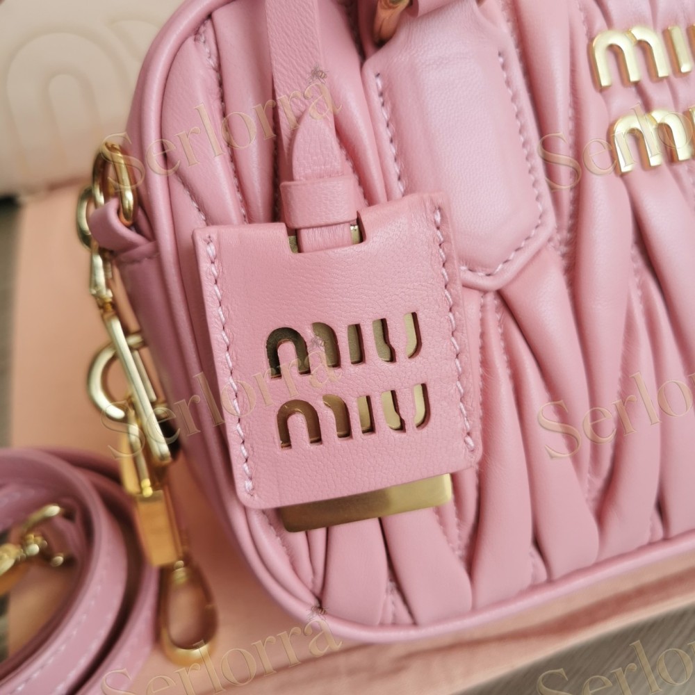 MIU MIU ARCADIE MATELASSÉ HANDBAG