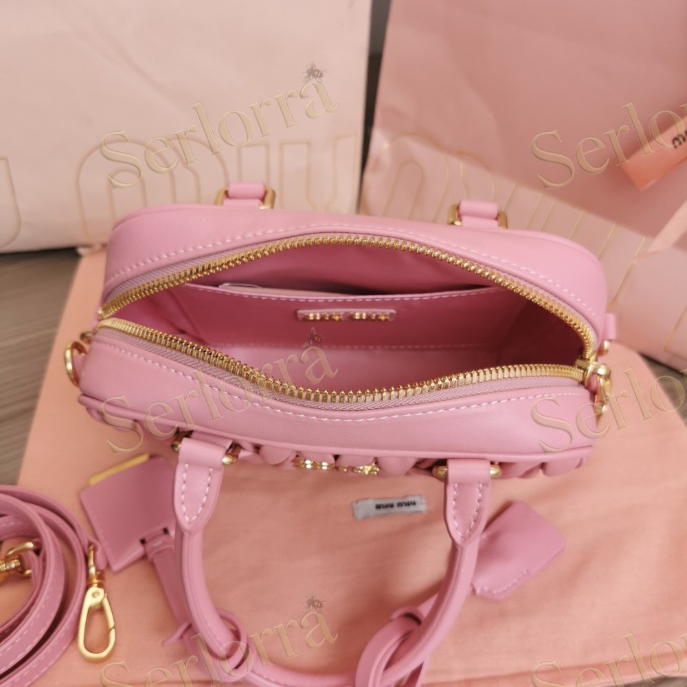 MIU MIU ARCADIE MATELASSÉ HANDBAG