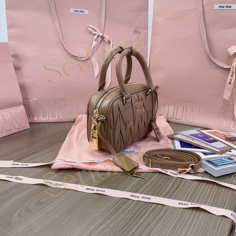 MIU MIU ARCADIE MATELASSÉ HANDBAG