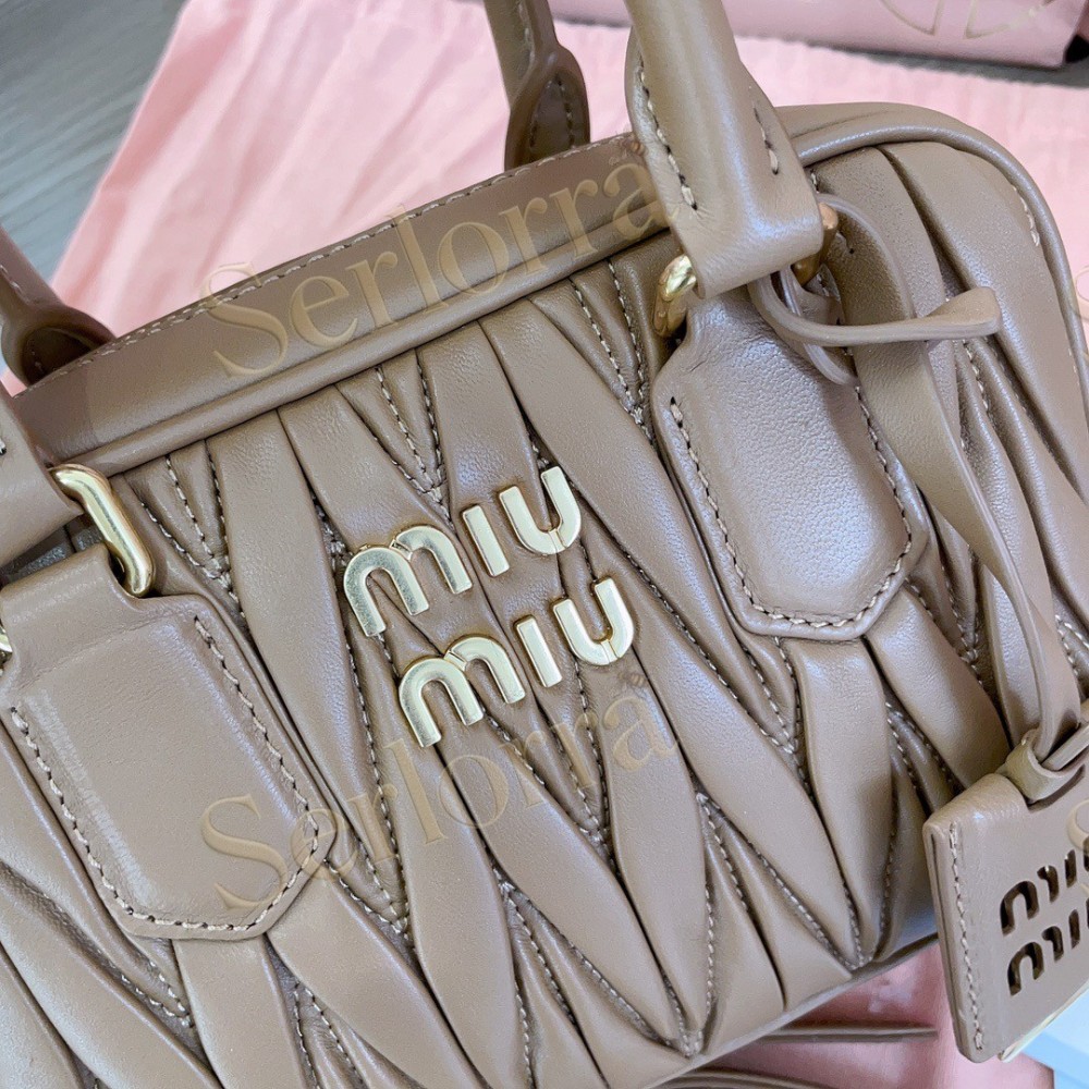 MIU MIU ARCADIE MATELASSÉ HANDBAG