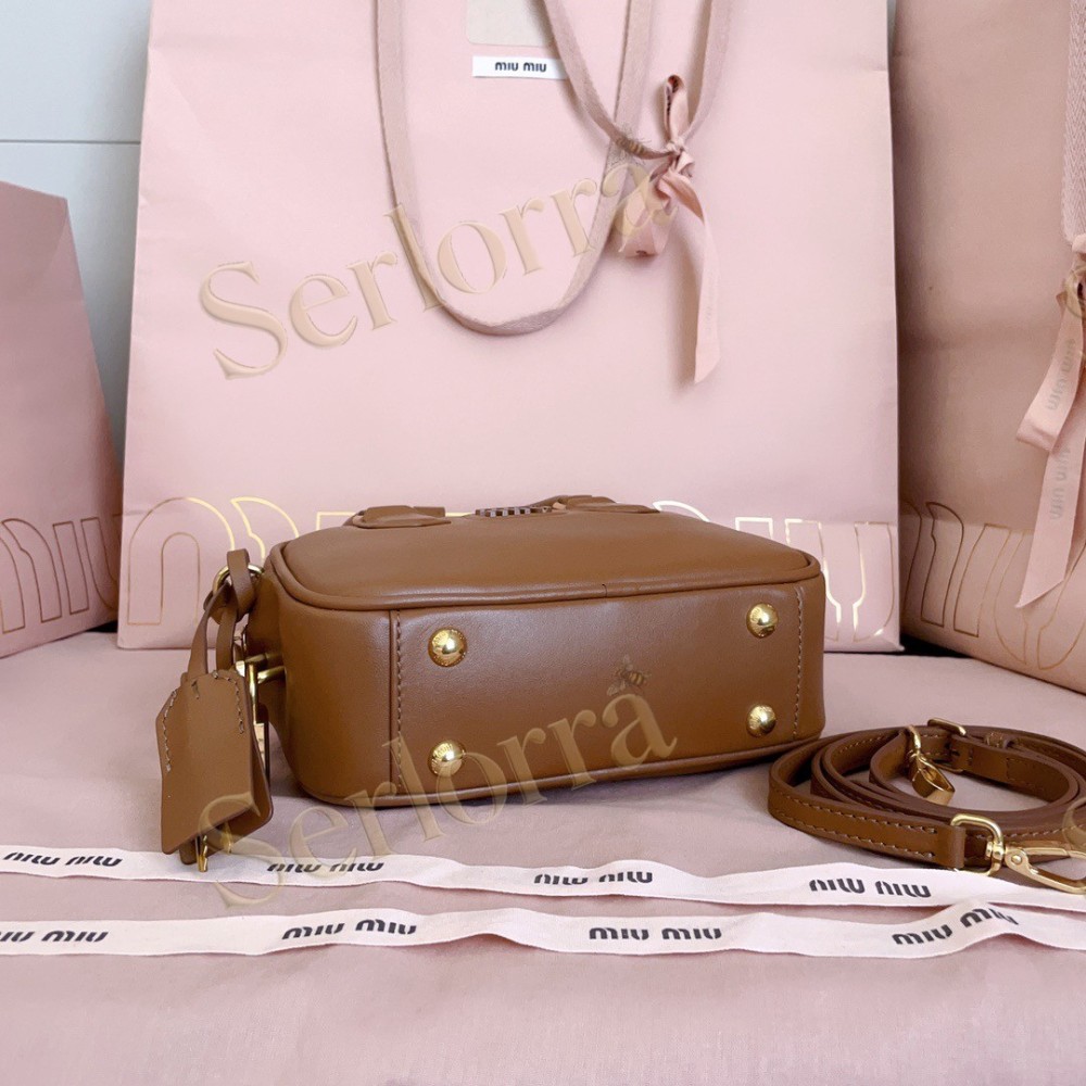 MIU MIU ARCADIE LEATHER BAG