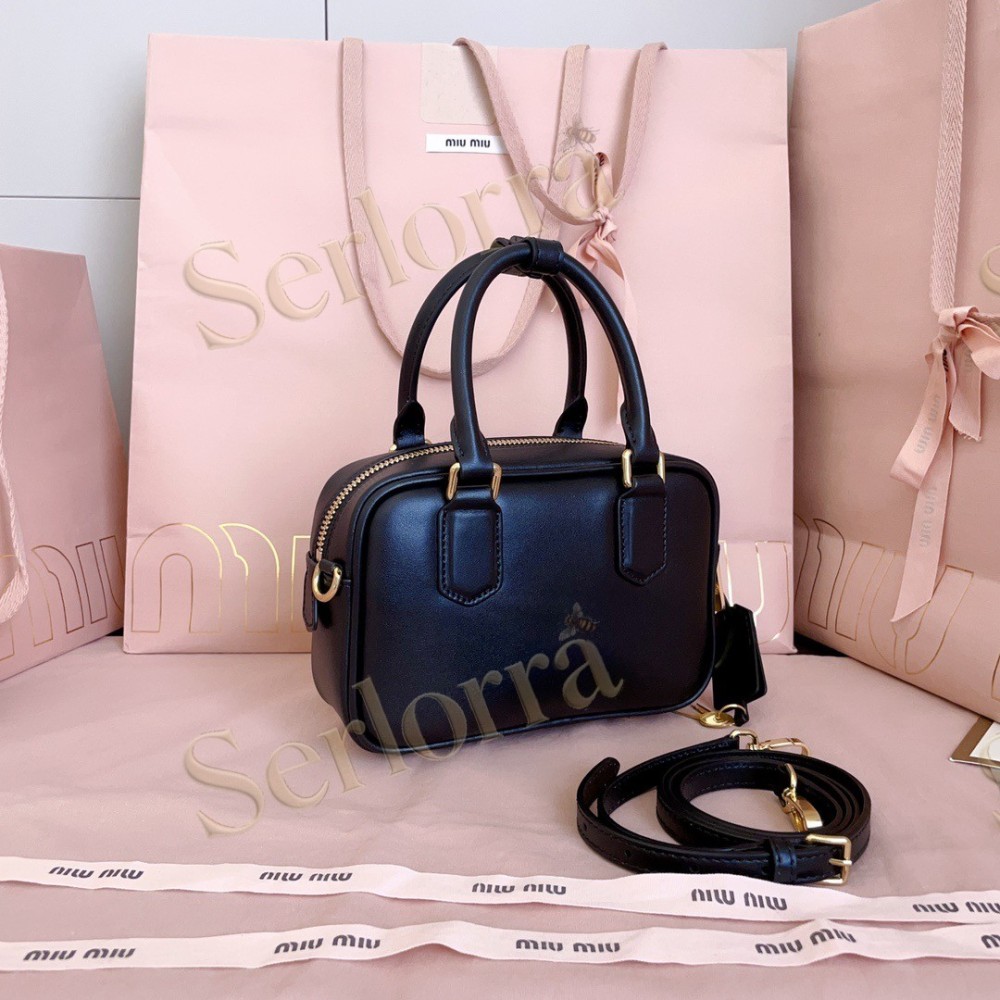 MIU MIU ARCADIE LEATHER BAG