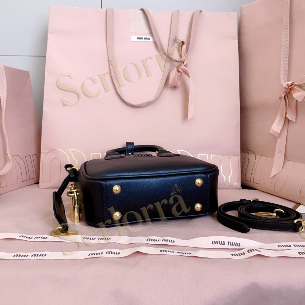 MIU MIU ARCADIE LEATHER BAG