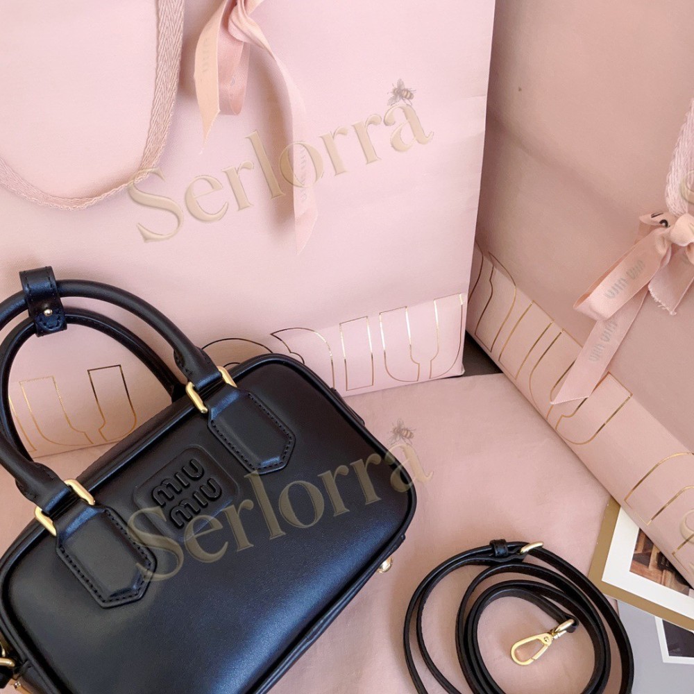 MIU MIU ARCADIE LEATHER BAG